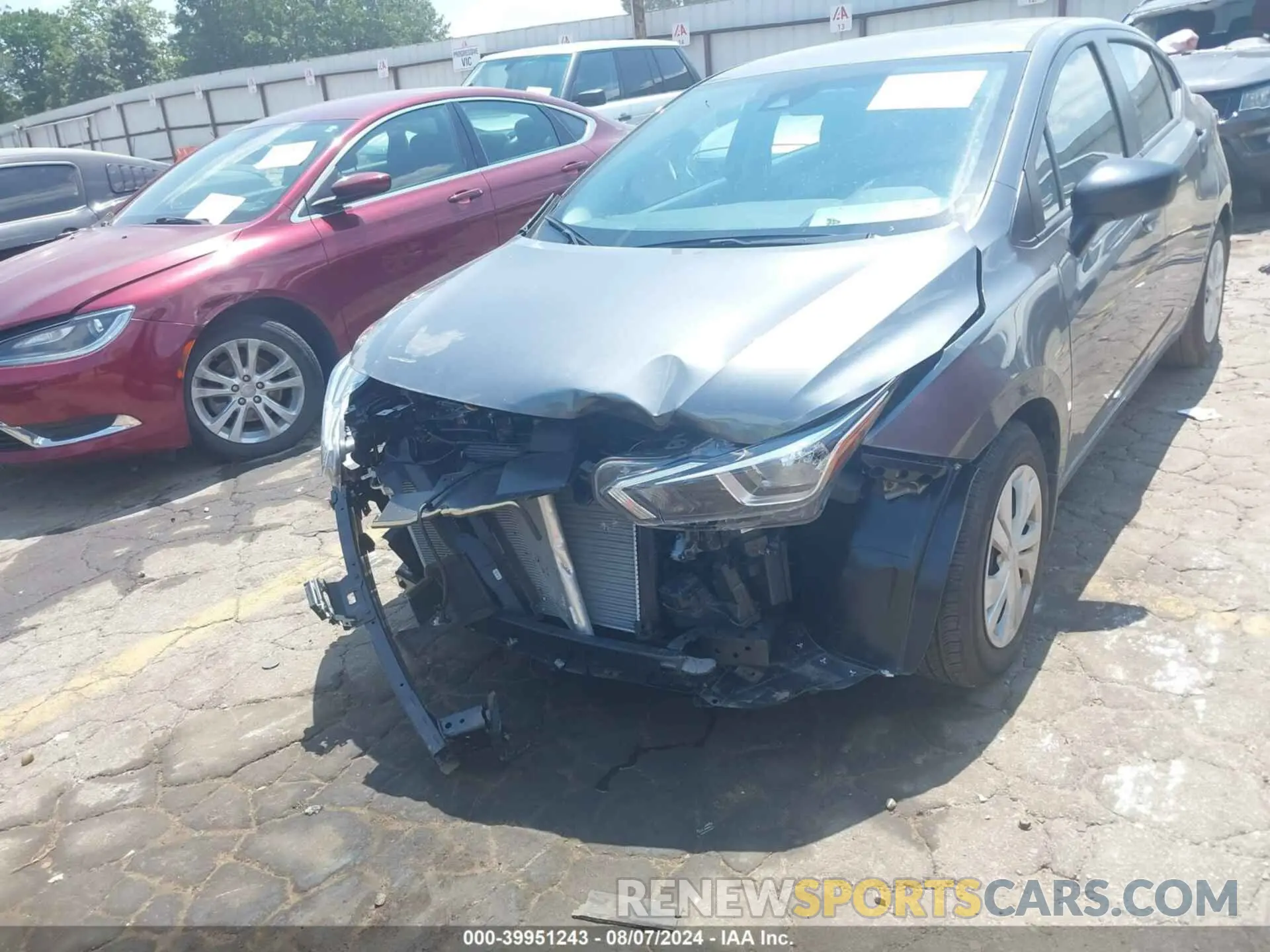 6 fotografías del automóvil dañado 3N1CN8DV0RL840544 NISSAN VERSA 2024