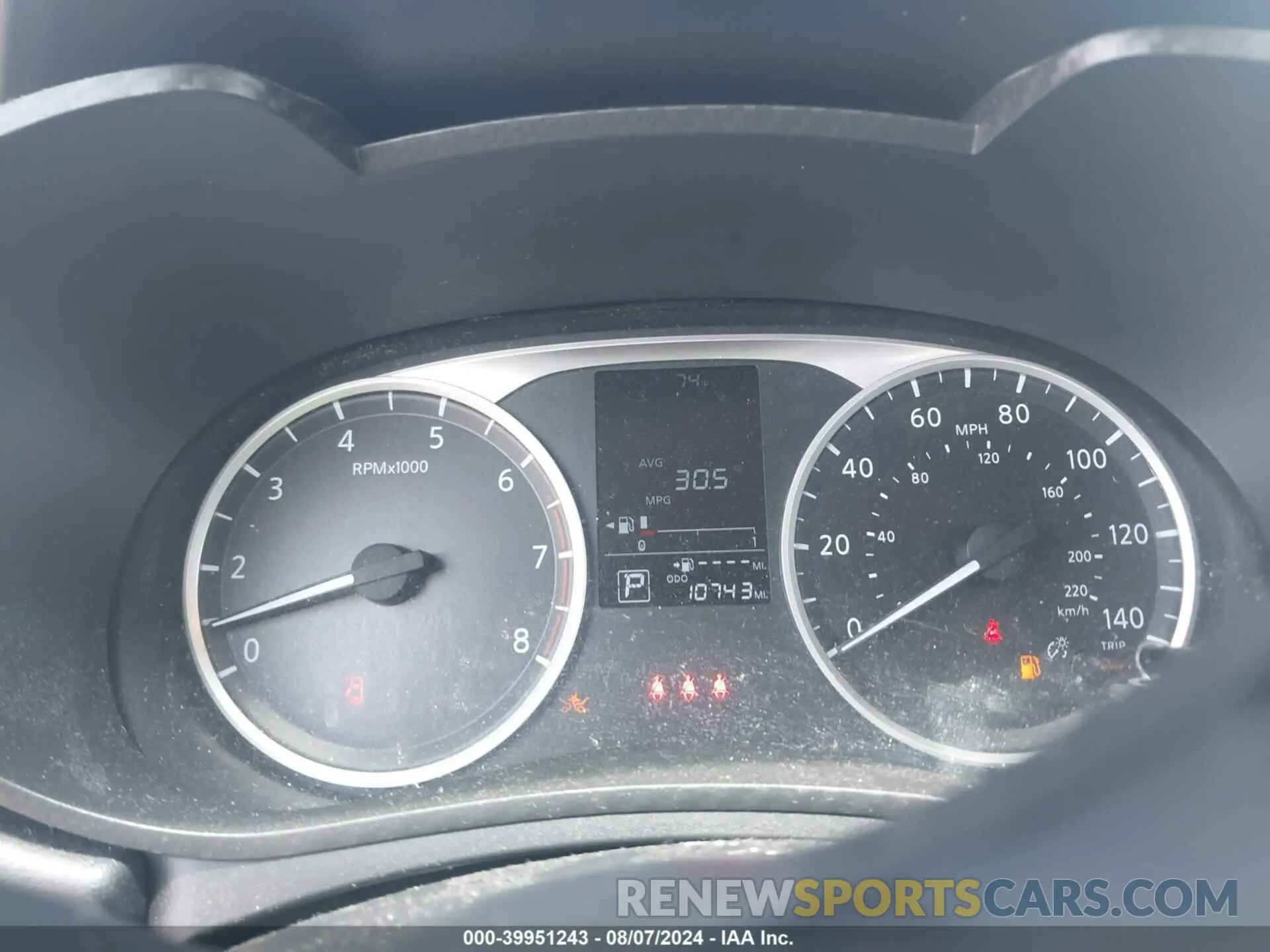 7 fotografías del automóvil dañado 3N1CN8DV0RL840544 NISSAN VERSA 2024