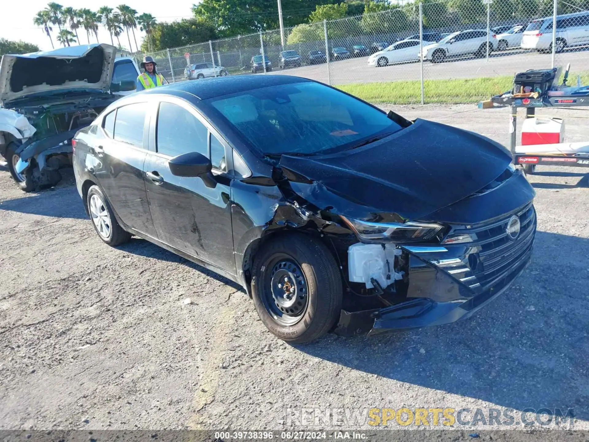 1 fotografías del automóvil dañado 3N1CN8DV0RL869963 NISSAN VERSA 2024
