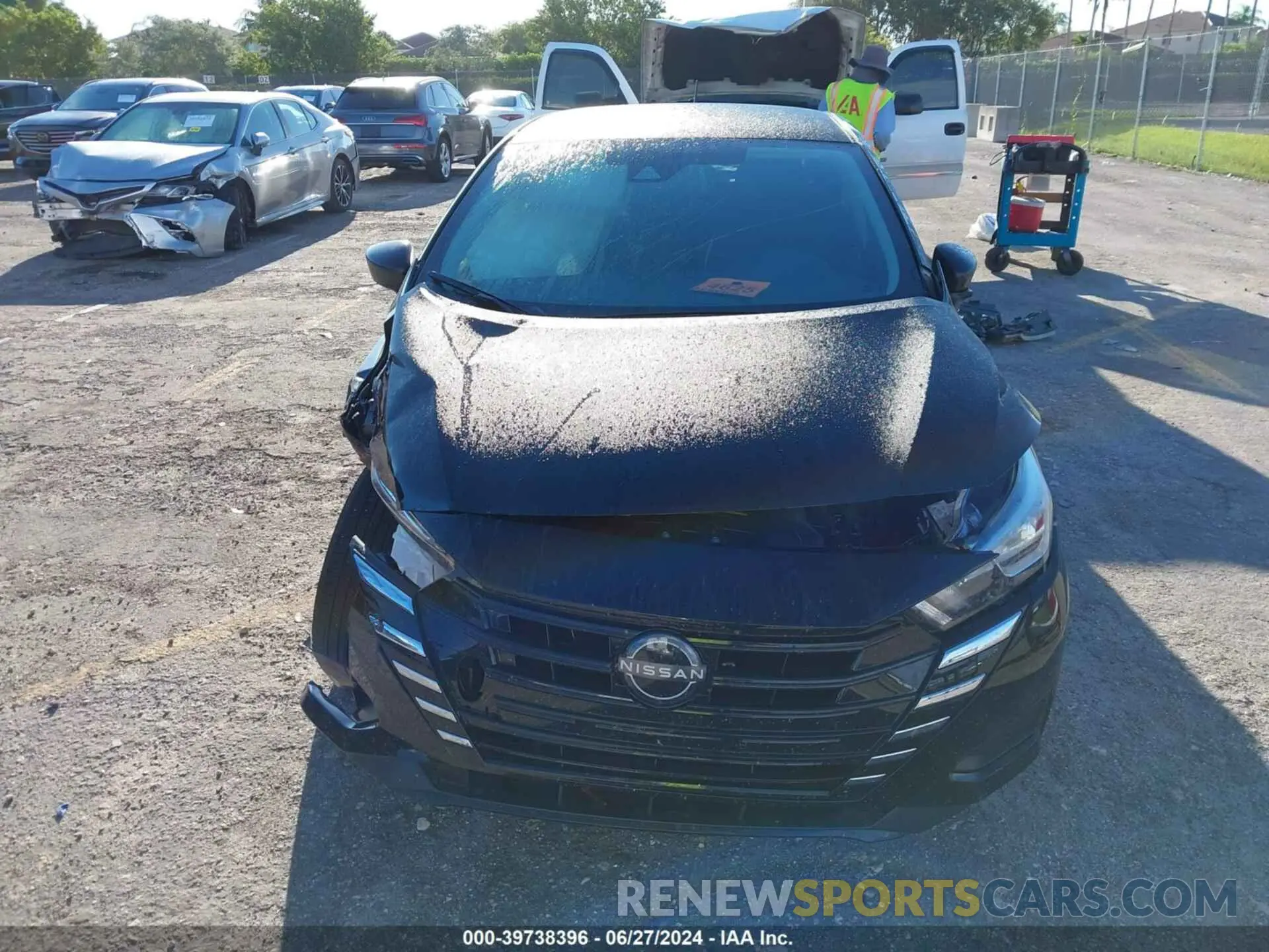 12 fotografías del automóvil dañado 3N1CN8DV0RL869963 NISSAN VERSA 2024
