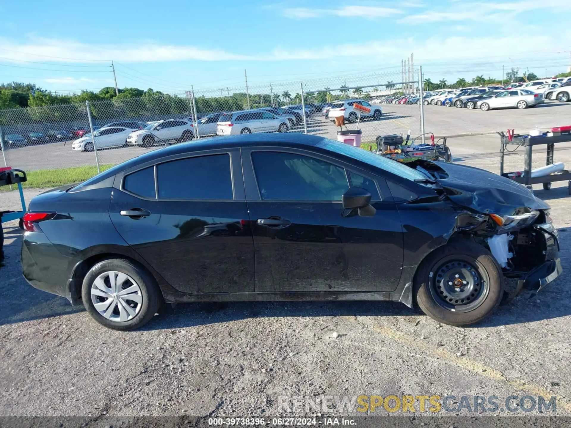 13 fotografías del automóvil dañado 3N1CN8DV0RL869963 NISSAN VERSA 2024