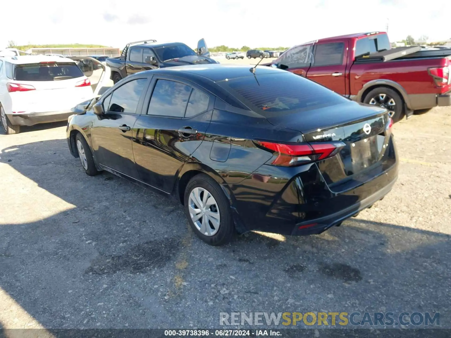 3 fotografías del automóvil dañado 3N1CN8DV0RL869963 NISSAN VERSA 2024