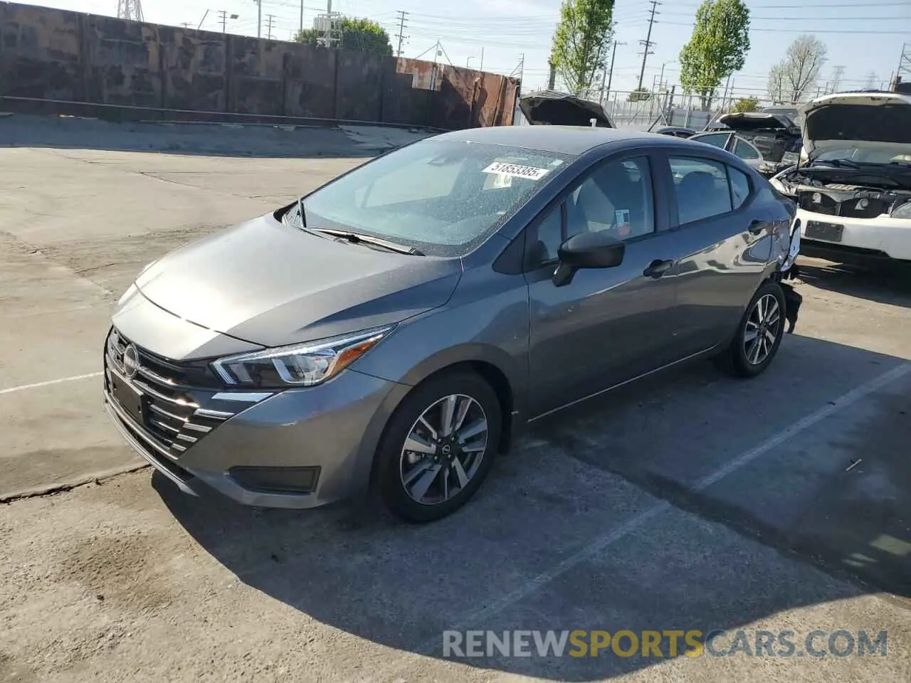 1 fotografías del automóvil dañado 3N1CN8DV0RL910138 NISSAN VERSA 2024