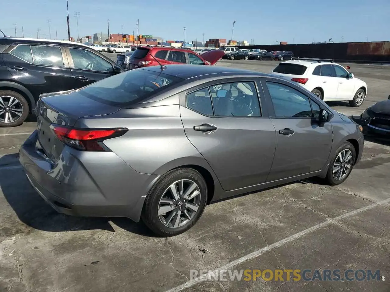 3 fotografías del automóvil dañado 3N1CN8DV0RL910138 NISSAN VERSA 2024