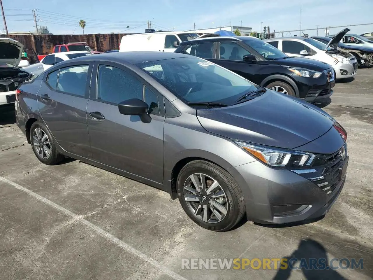 4 fotografías del automóvil dañado 3N1CN8DV0RL910138 NISSAN VERSA 2024
