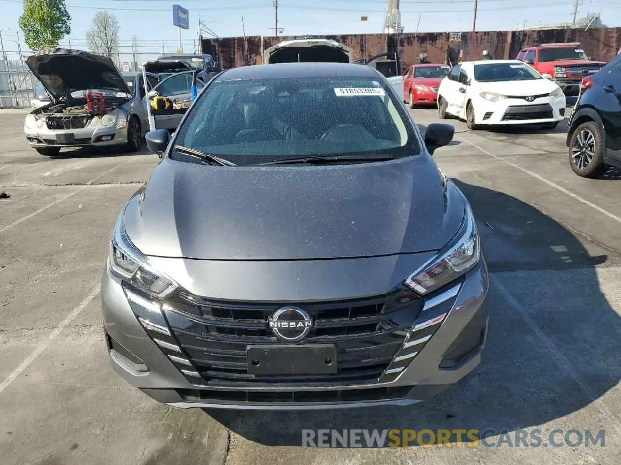 5 fotografías del automóvil dañado 3N1CN8DV0RL910138 NISSAN VERSA 2024