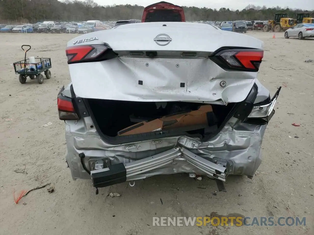6 fotografías del automóvil dañado 3N1CN8DV1RL837622 NISSAN VERSA 2024