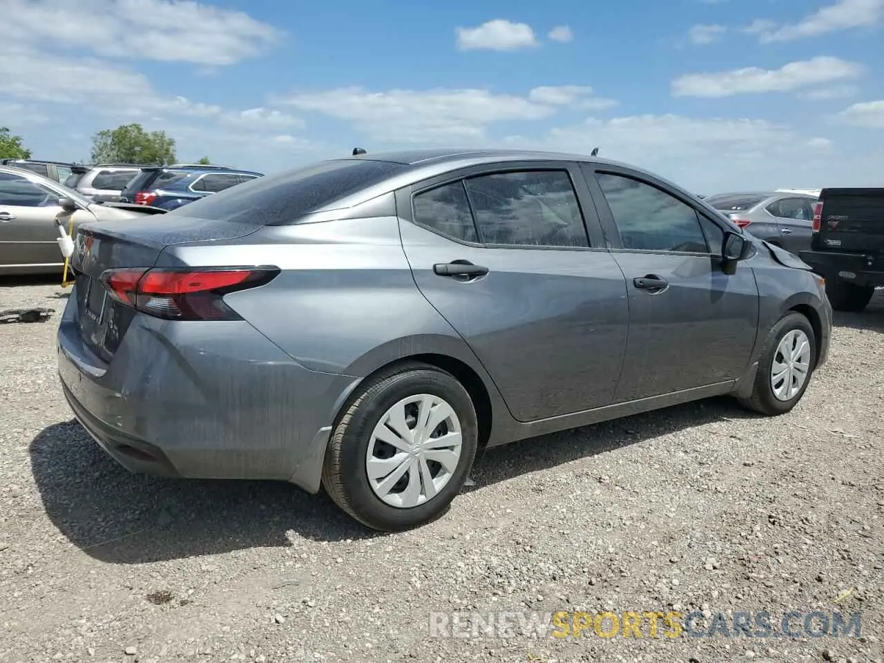 3 fotografías del automóvil dañado 3N1CN8DV1RL838074 NISSAN VERSA 2024