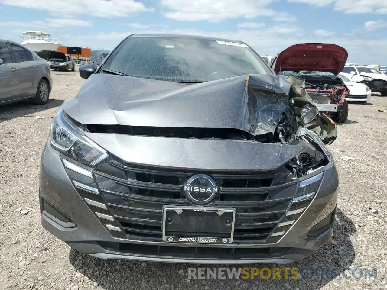5 fotografías del automóvil dañado 3N1CN8DV1RL838074 NISSAN VERSA 2024