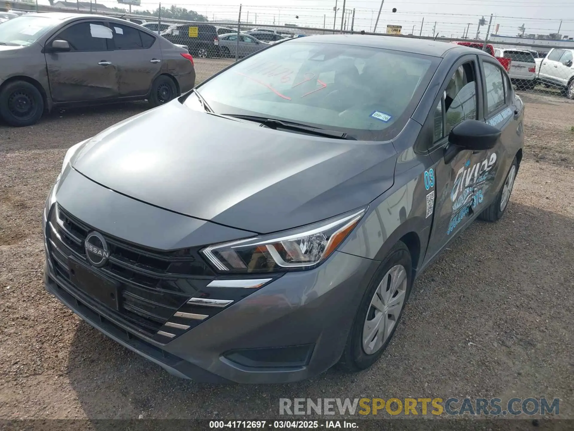 2 fotografías del automóvil dañado 3N1CN8DV1RL918569 NISSAN VERSA 2024