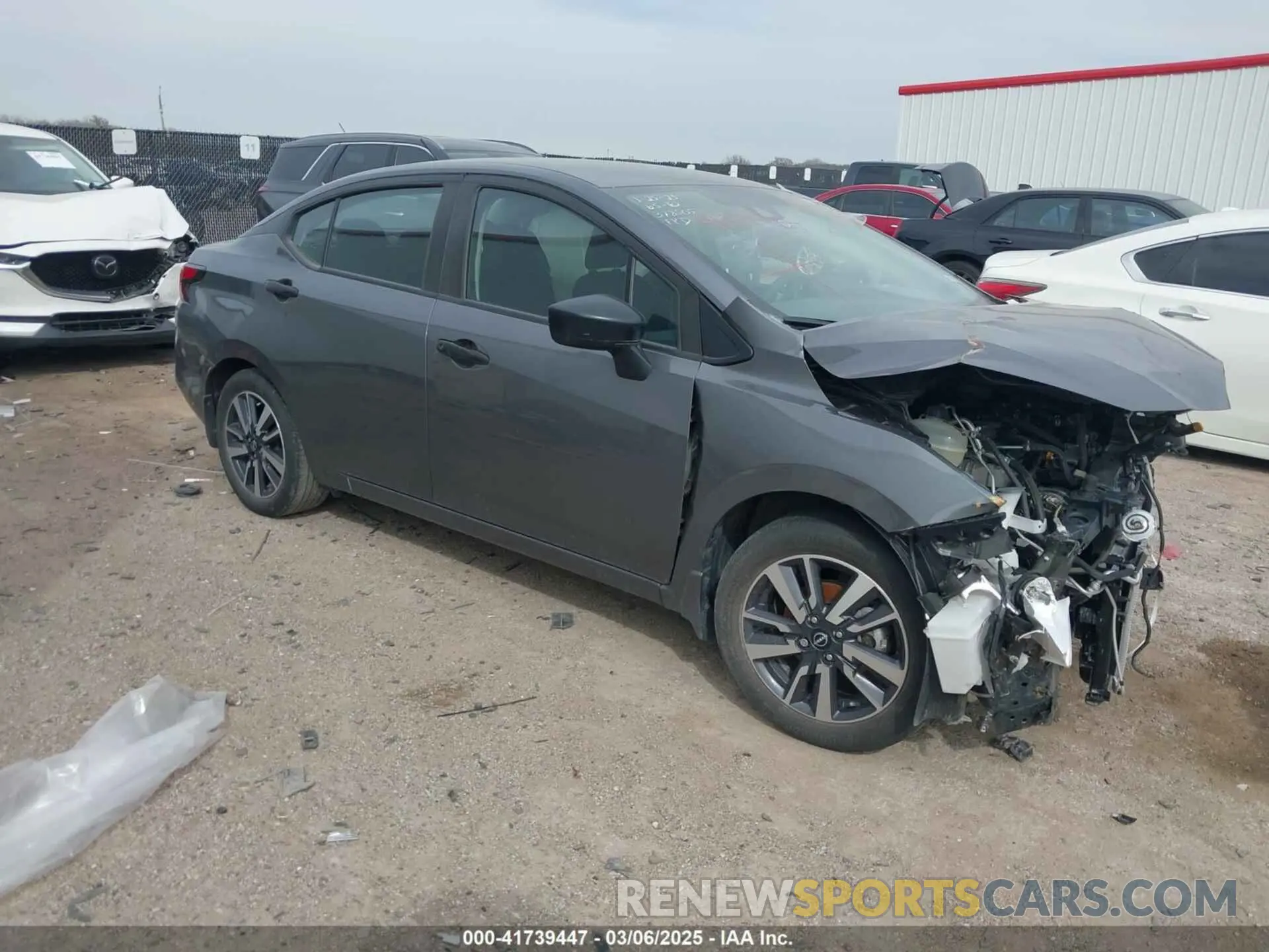 1 fotografías del automóvil dañado 3N1CN8DV2RL826287 NISSAN VERSA 2024