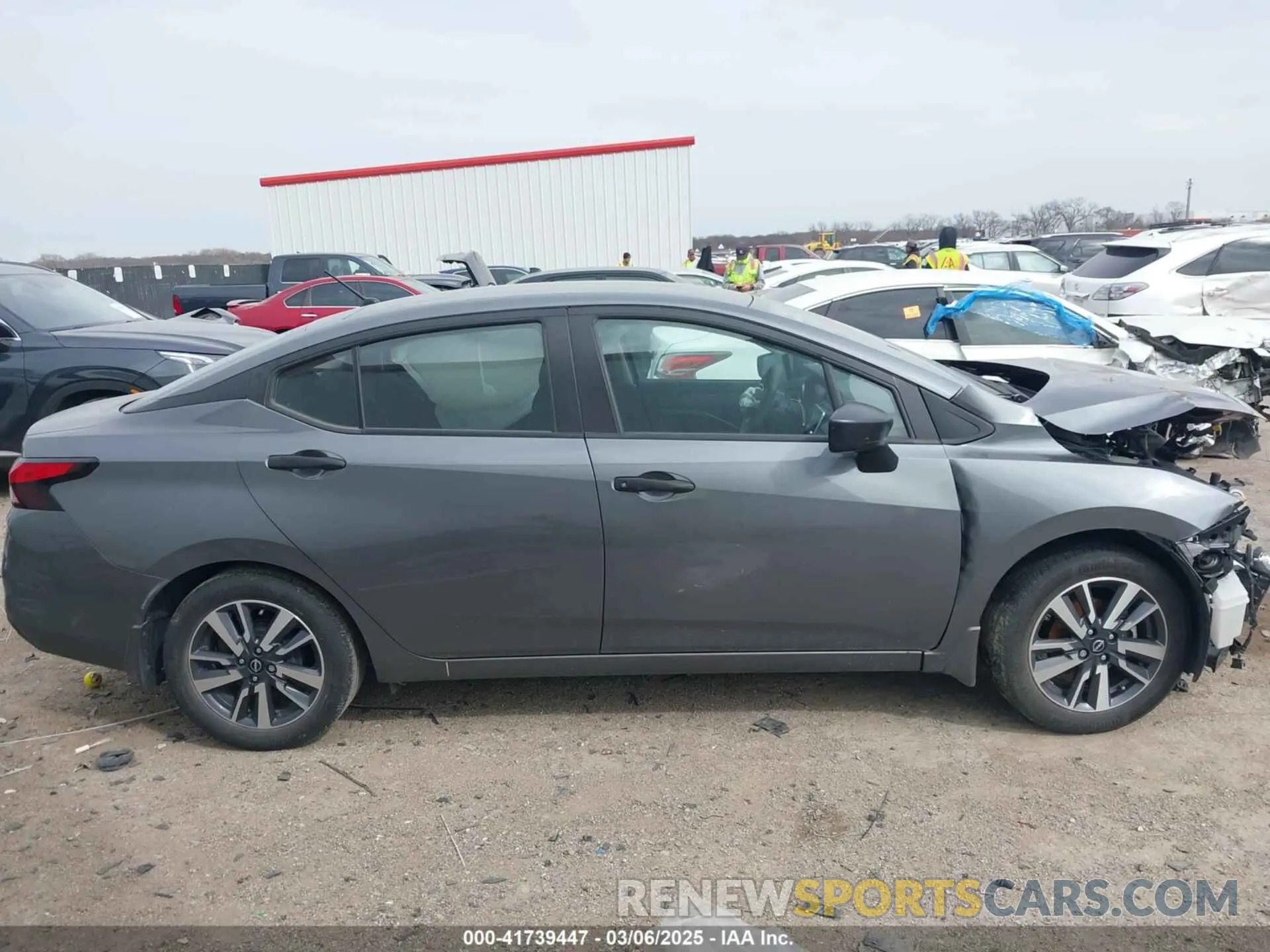 14 fotografías del automóvil dañado 3N1CN8DV2RL826287 NISSAN VERSA 2024