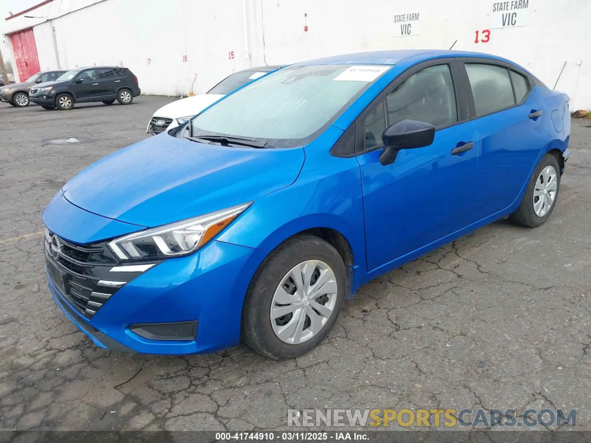 2 fotografías del automóvil dañado 3N1CN8DV2RL845373 NISSAN VERSA 2024