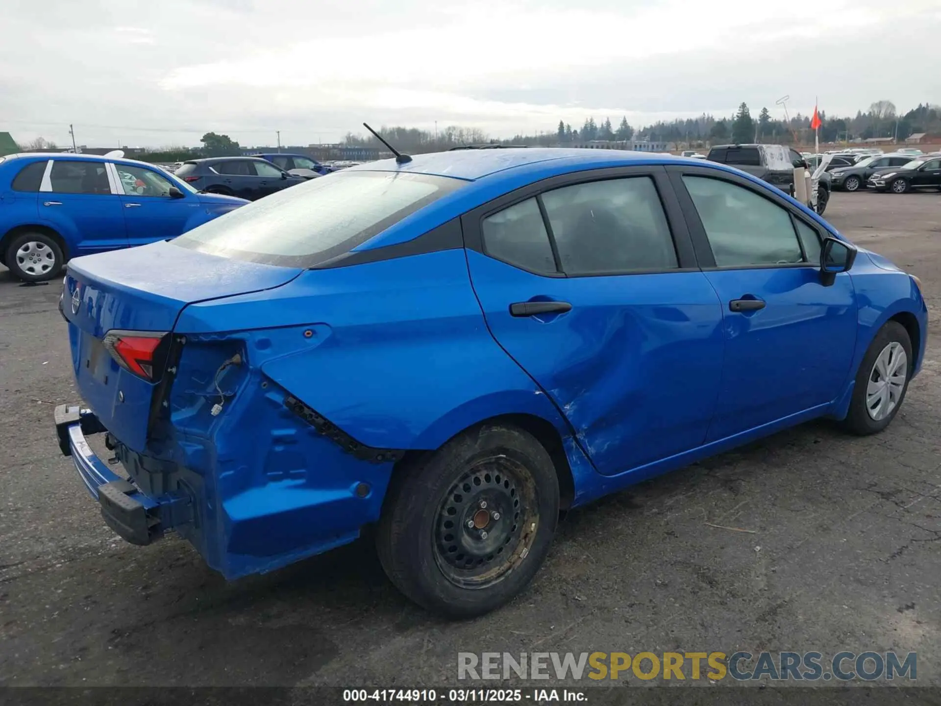 6 fotografías del automóvil dañado 3N1CN8DV2RL845373 NISSAN VERSA 2024