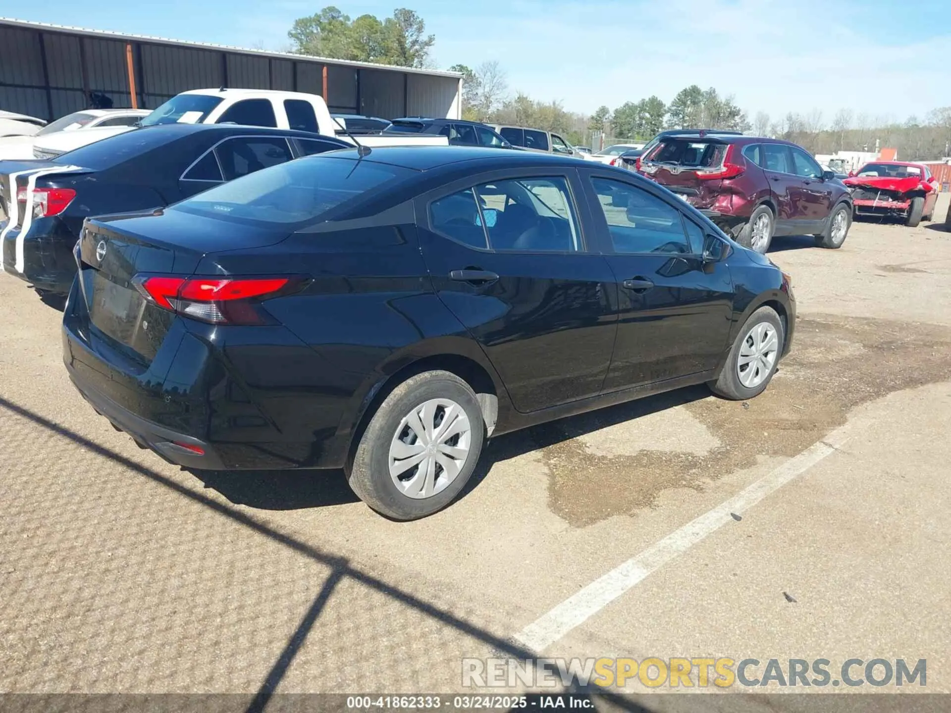 4 fotografías del automóvil dañado 3N1CN8DV2RL889275 NISSAN VERSA 2024
