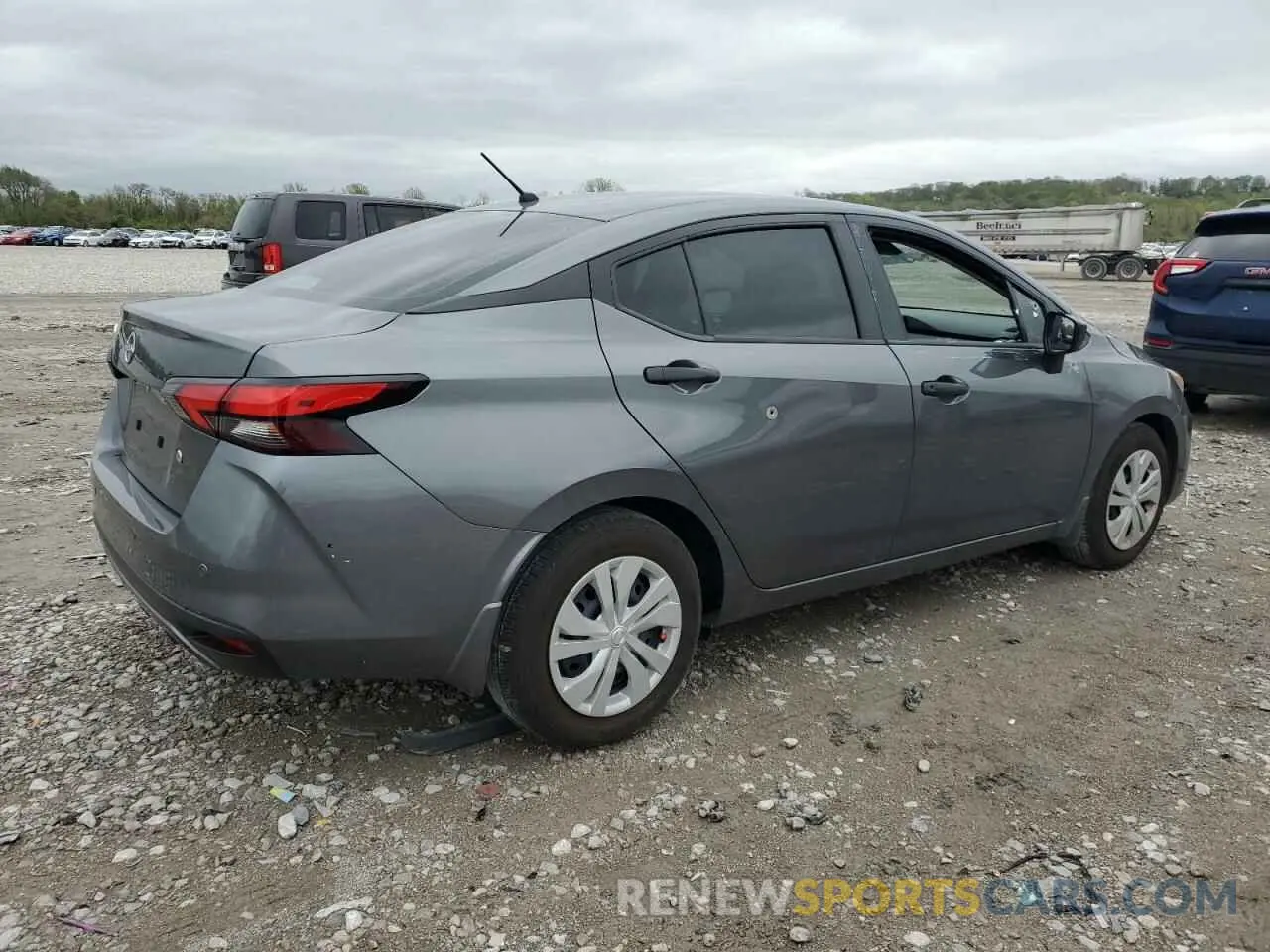 3 fotografías del automóvil dañado 3N1CN8DV3RL902986 NISSAN VERSA 2024