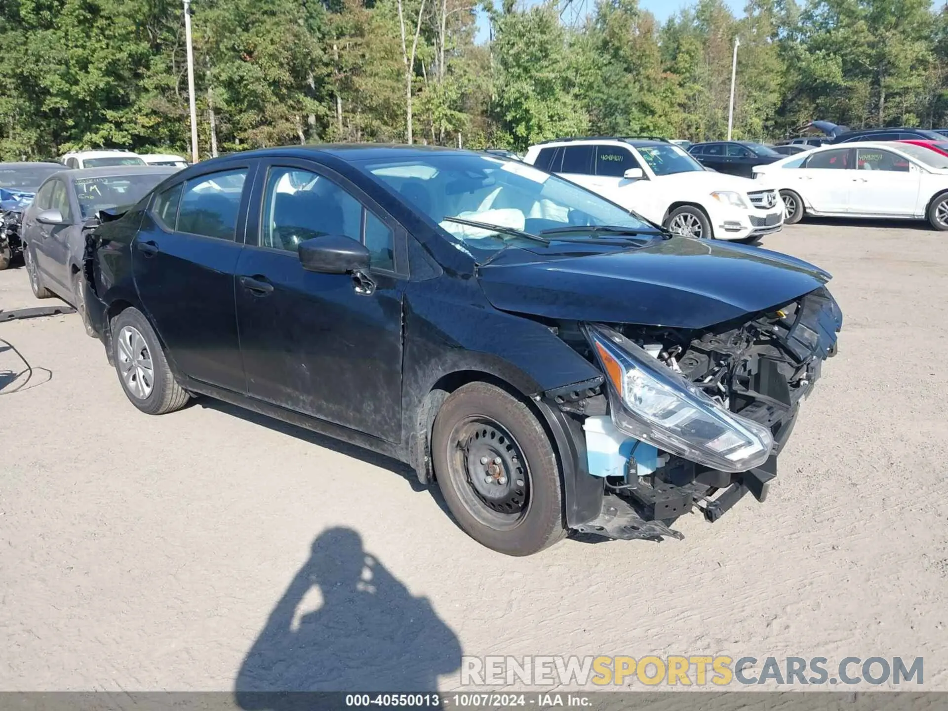 1 fotografías del automóvil dañado 3N1CN8DV4RL830227 NISSAN VERSA 2024