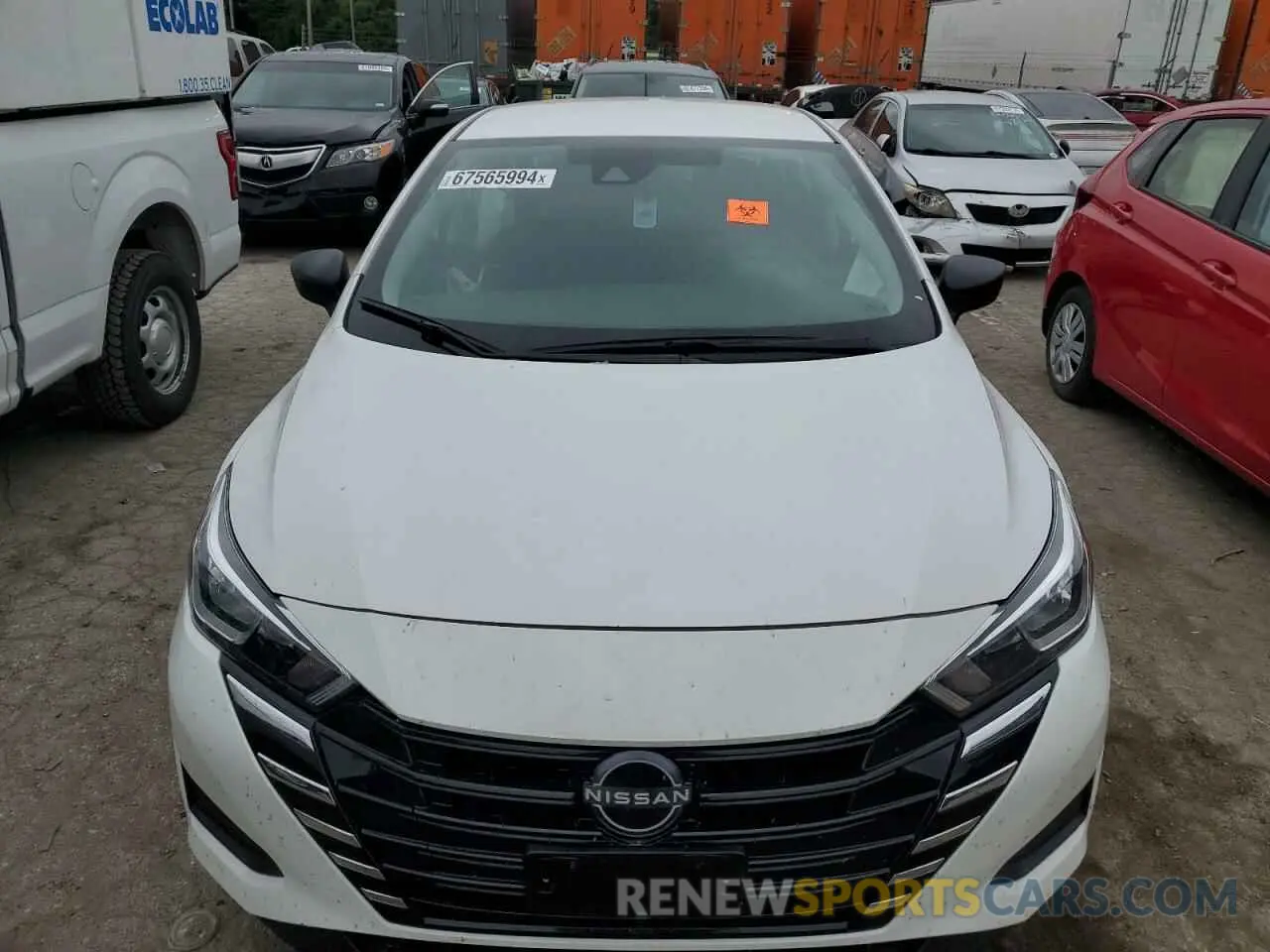 5 fotografías del automóvil dañado 3N1CN8DV4RL874244 NISSAN VERSA 2024