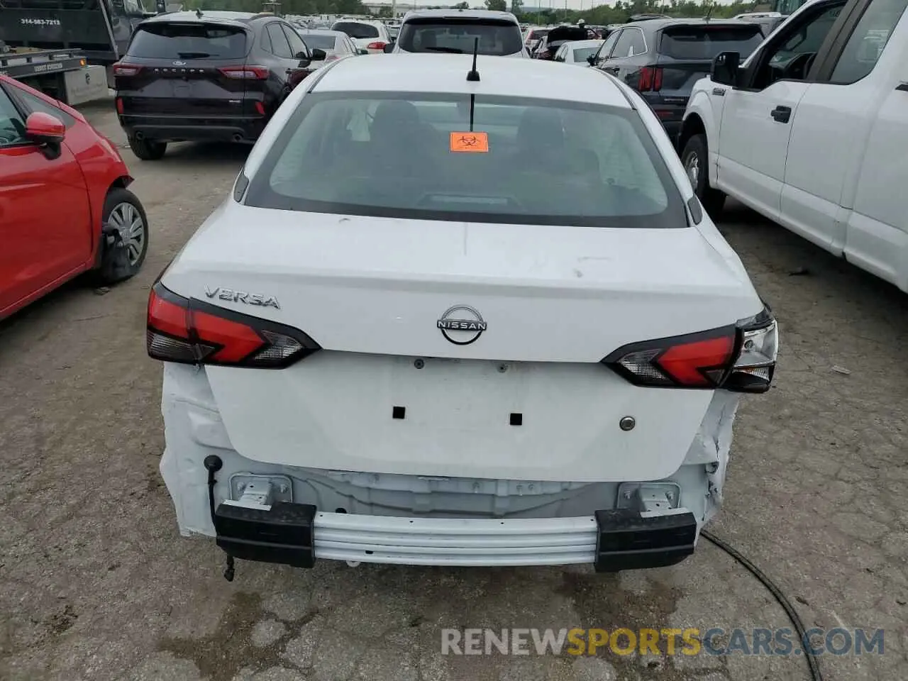 6 fotografías del automóvil dañado 3N1CN8DV4RL874244 NISSAN VERSA 2024