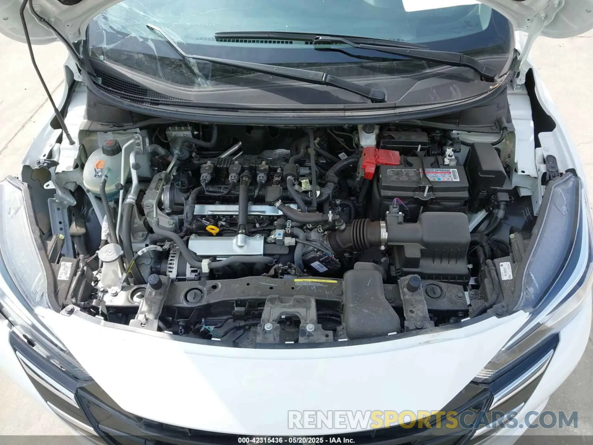 10 fotografías del automóvil dañado 3N1CN8DV4RL914225 NISSAN VERSA 2024