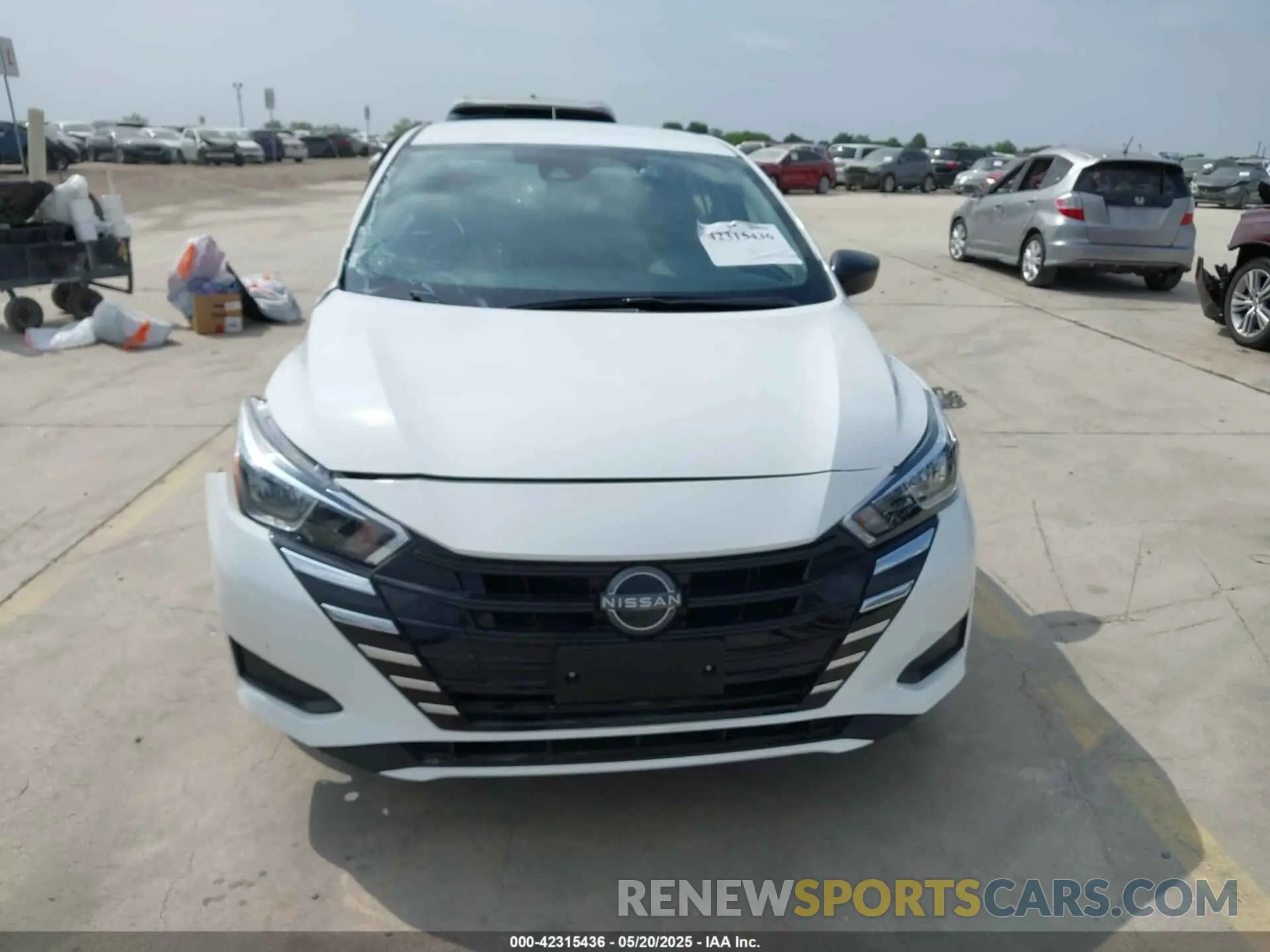 13 fotografías del automóvil dañado 3N1CN8DV4RL914225 NISSAN VERSA 2024