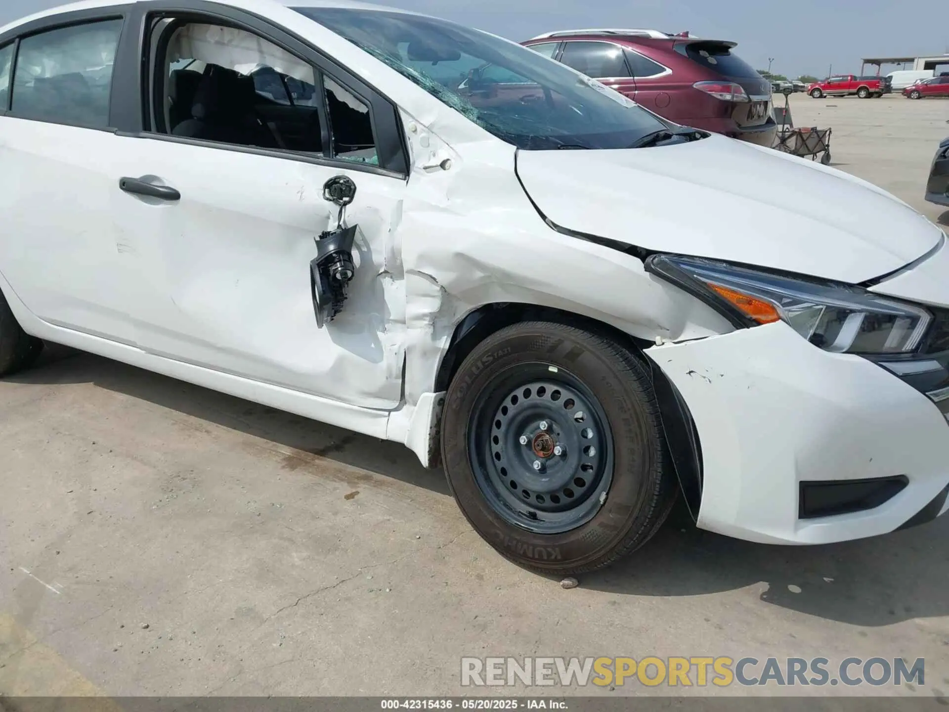 6 fotografías del automóvil dañado 3N1CN8DV4RL914225 NISSAN VERSA 2024