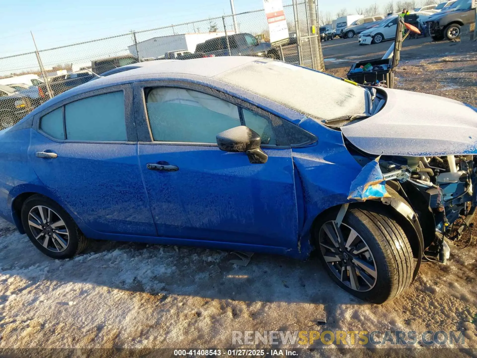 12 fotografías del automóvil dañado 3N1CN8DV5RL817874 NISSAN VERSA 2024