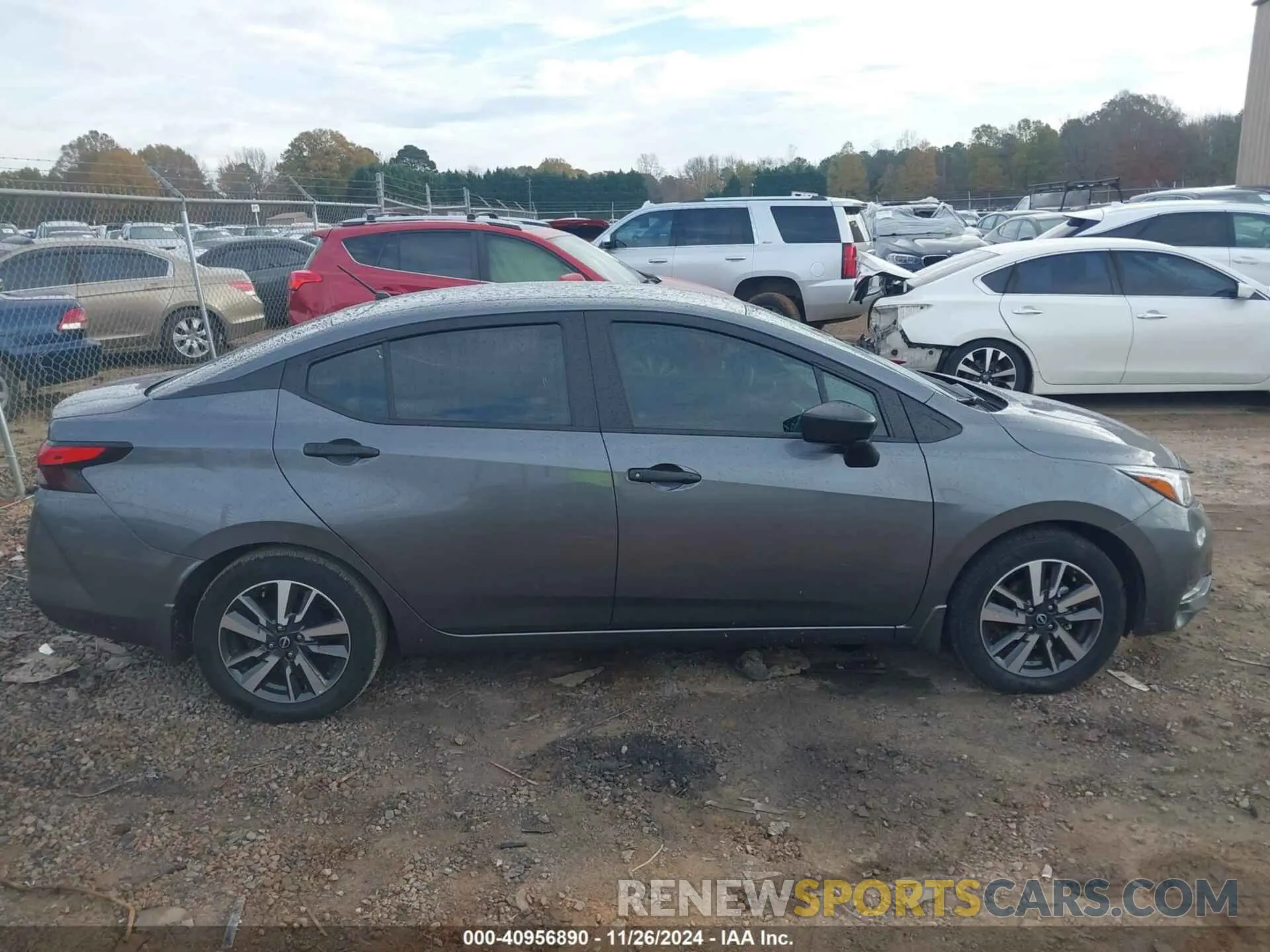 13 fotografías del automóvil dañado 3N1CN8DV5RL867500 NISSAN VERSA 2024
