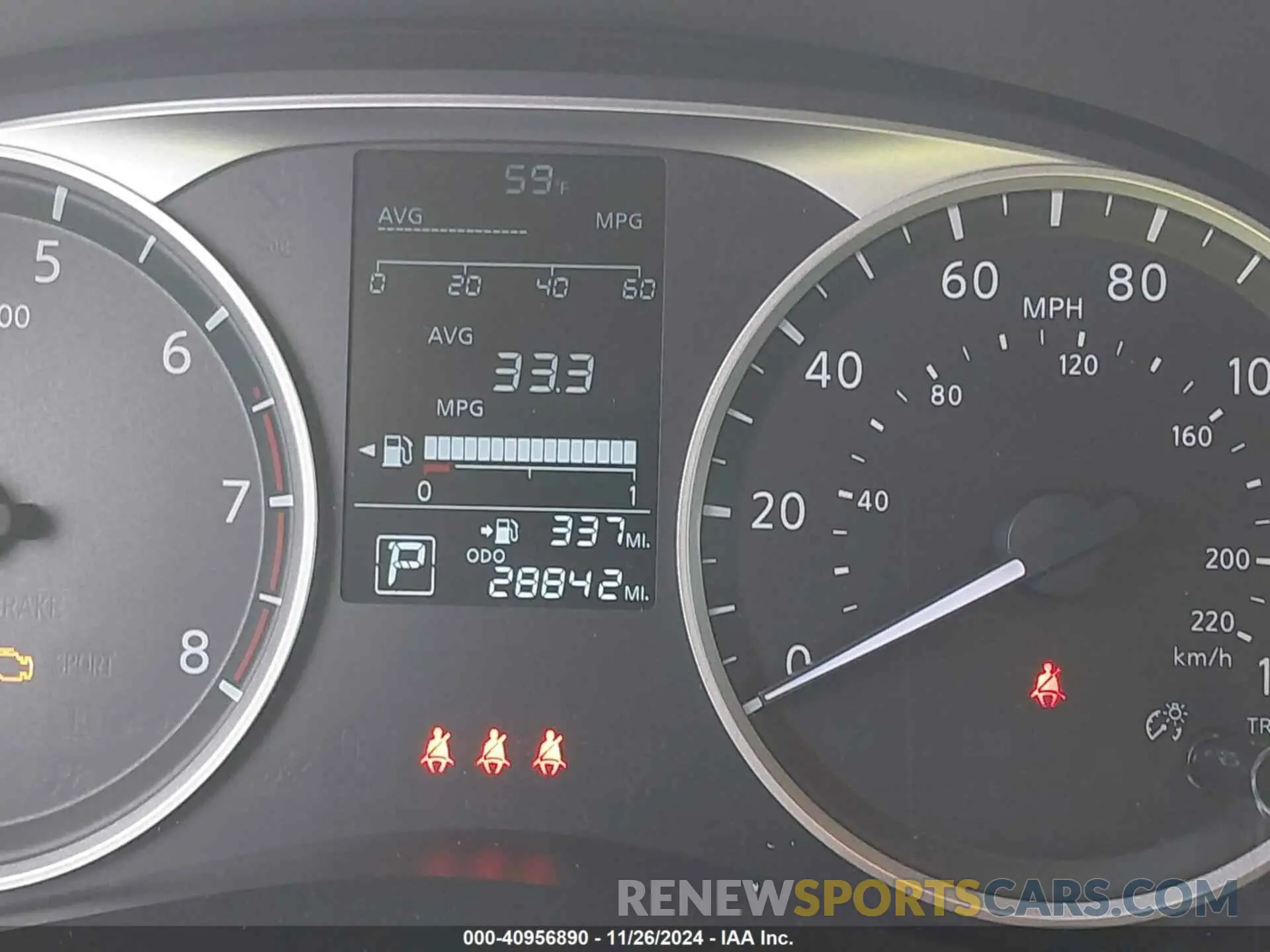 15 fotografías del automóvil dañado 3N1CN8DV5RL867500 NISSAN VERSA 2024