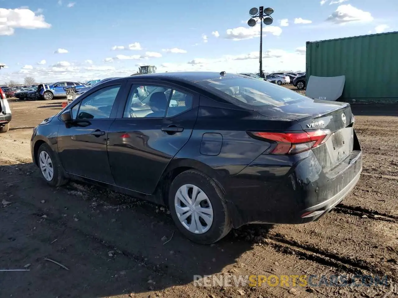 2 fotografías del automóvil dañado 3N1CN8DV5RL927405 NISSAN VERSA 2024