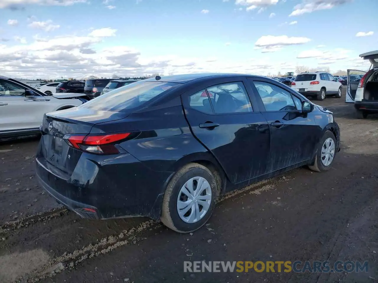 3 fotografías del automóvil dañado 3N1CN8DV5RL927405 NISSAN VERSA 2024