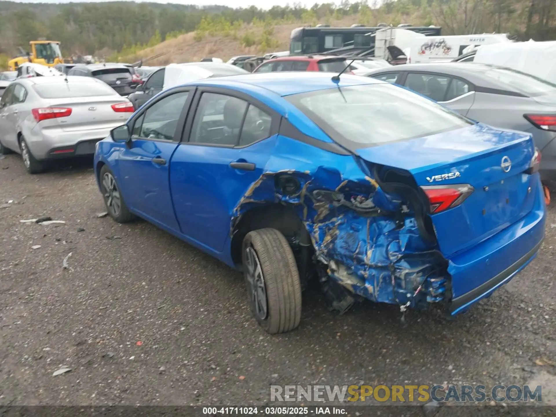 3 fotografías del automóvil dañado 3N1CN8DV5RL929204 NISSAN VERSA 2024