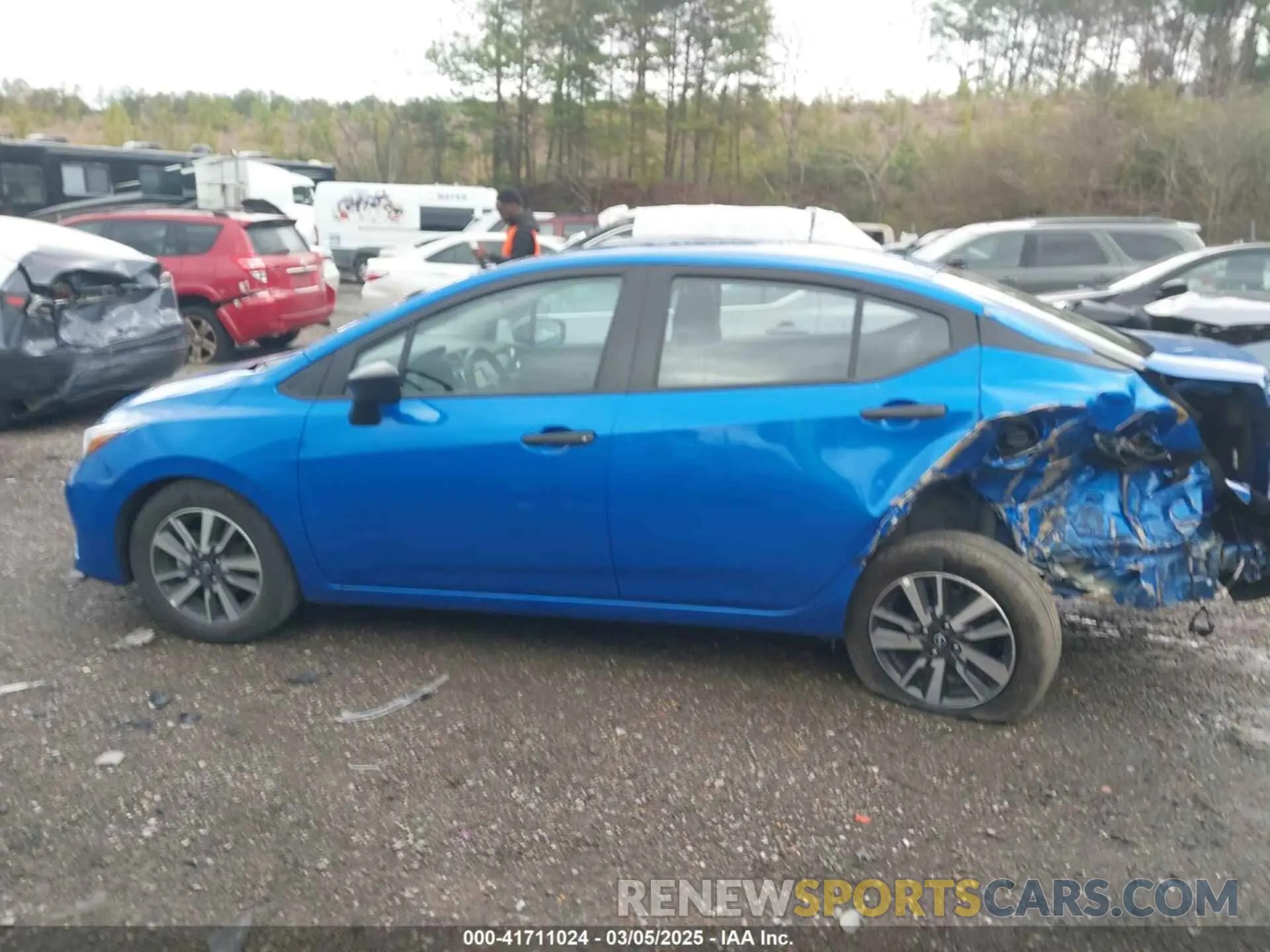 6 fotografías del automóvil dañado 3N1CN8DV5RL929204 NISSAN VERSA 2024