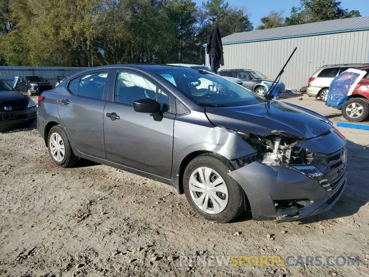 4 fotografías del automóvil dañado 3N1CN8DV6RL871975 NISSAN VERSA 2024