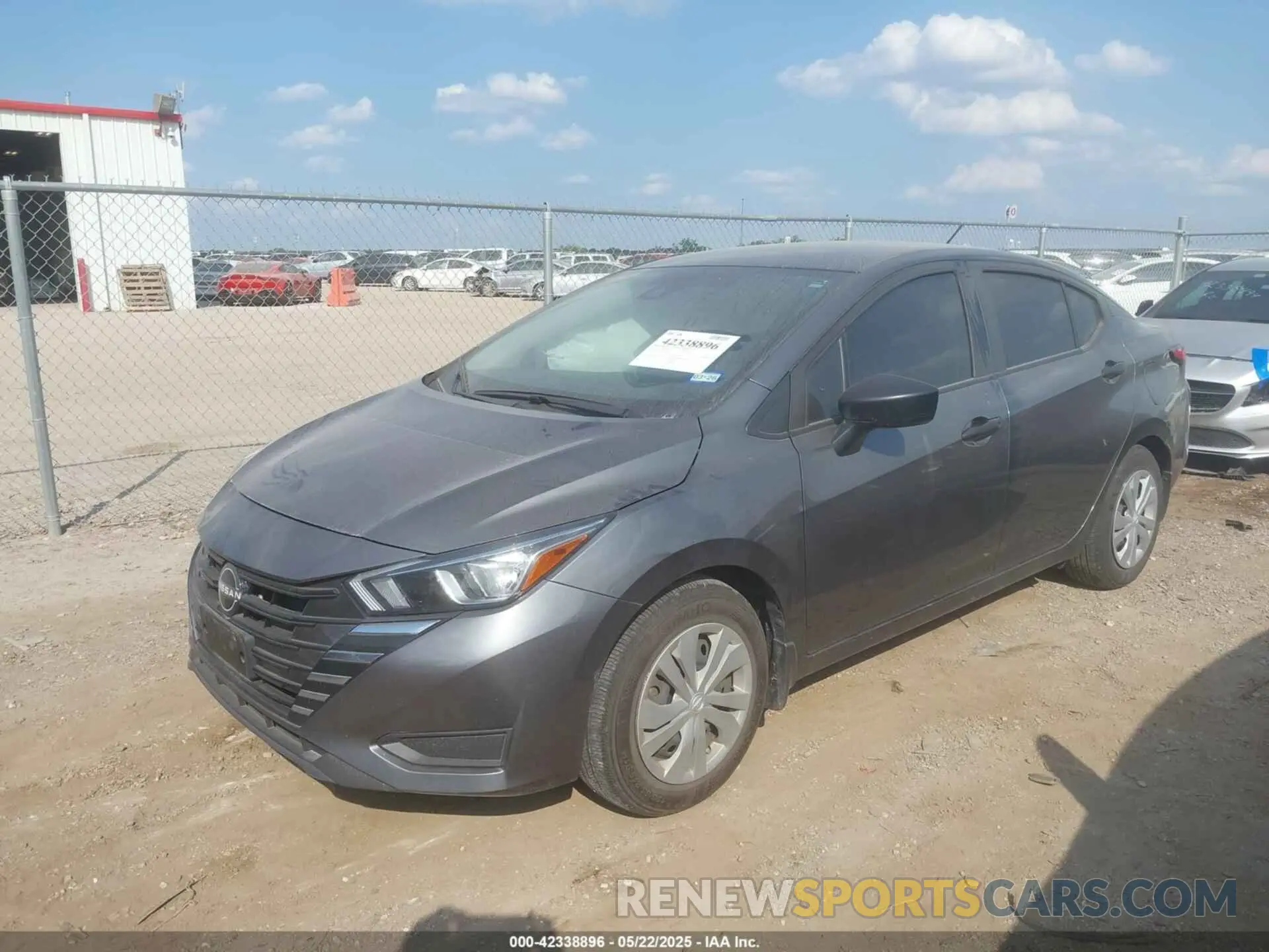 2 fotografías del automóvil dañado 3N1CN8DV6RL874259 NISSAN VERSA 2024
