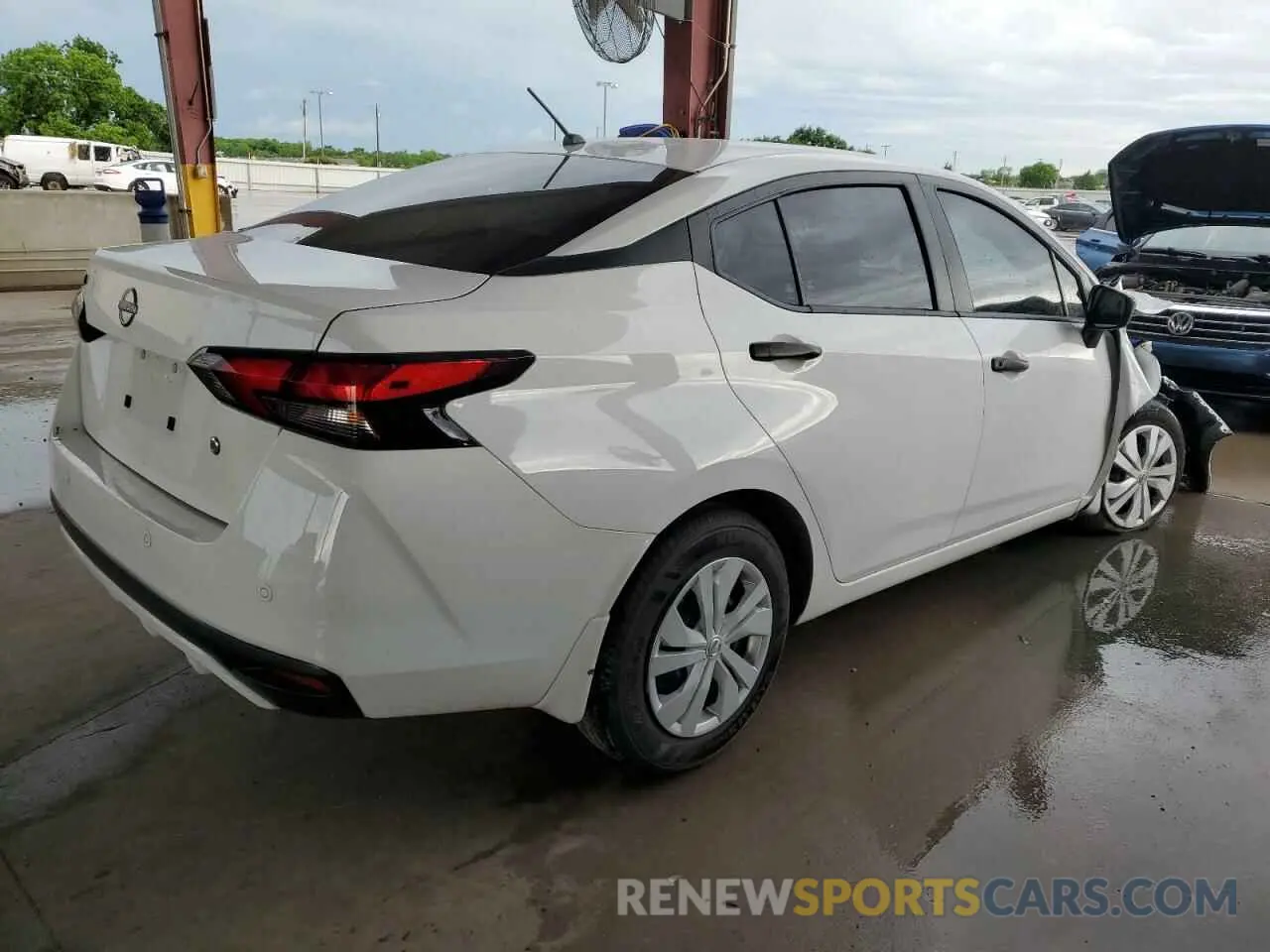 3 fotografías del automóvil dañado 3N1CN8DV6RL878635 NISSAN VERSA 2024