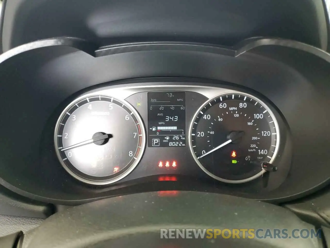 9 fotografías del automóvil dañado 3N1CN8DV7RL930841 NISSAN VERSA 2024