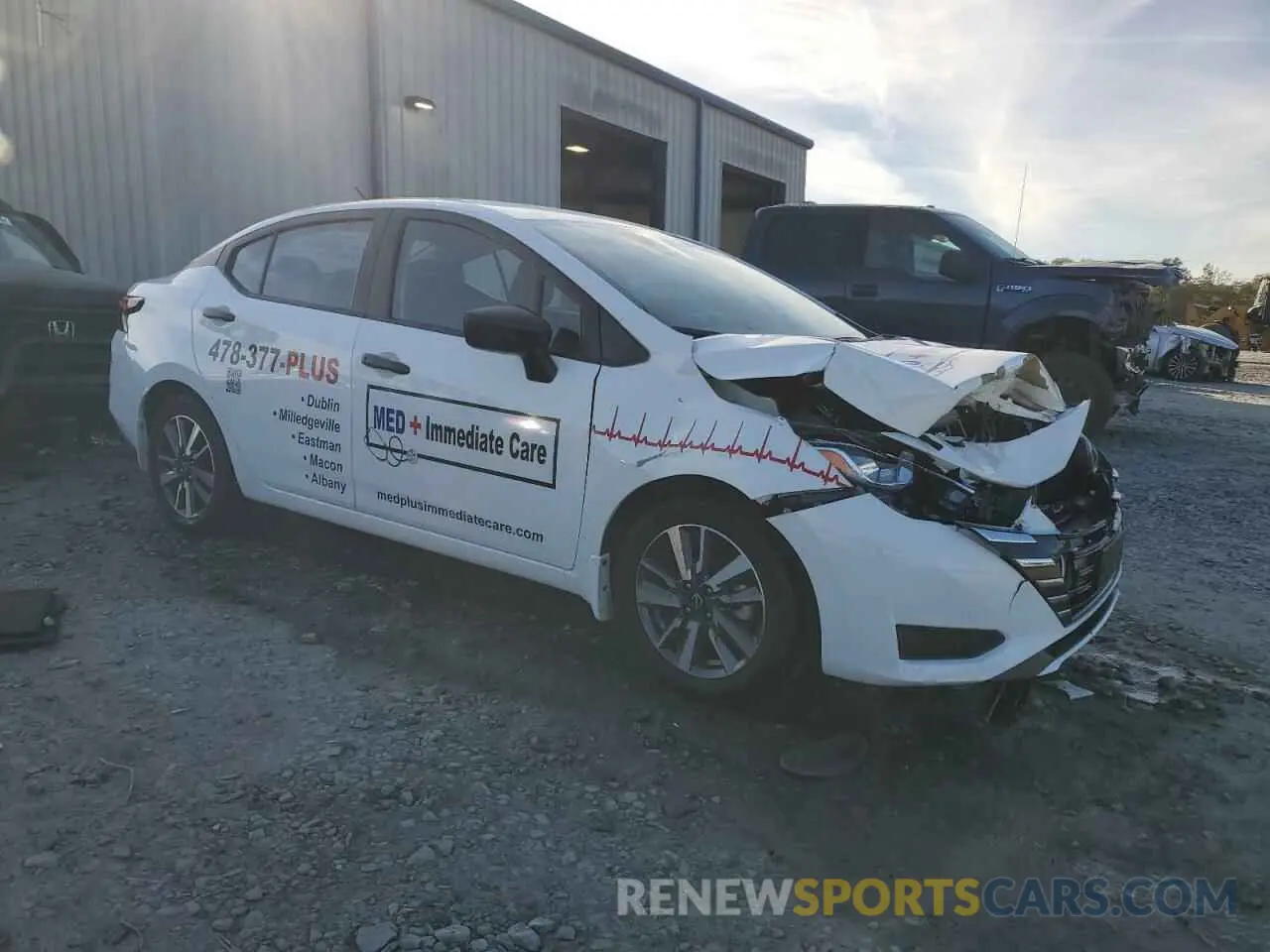 4 fotografías del automóvil dañado 3N1CN8DV8RL834247 NISSAN VERSA 2024