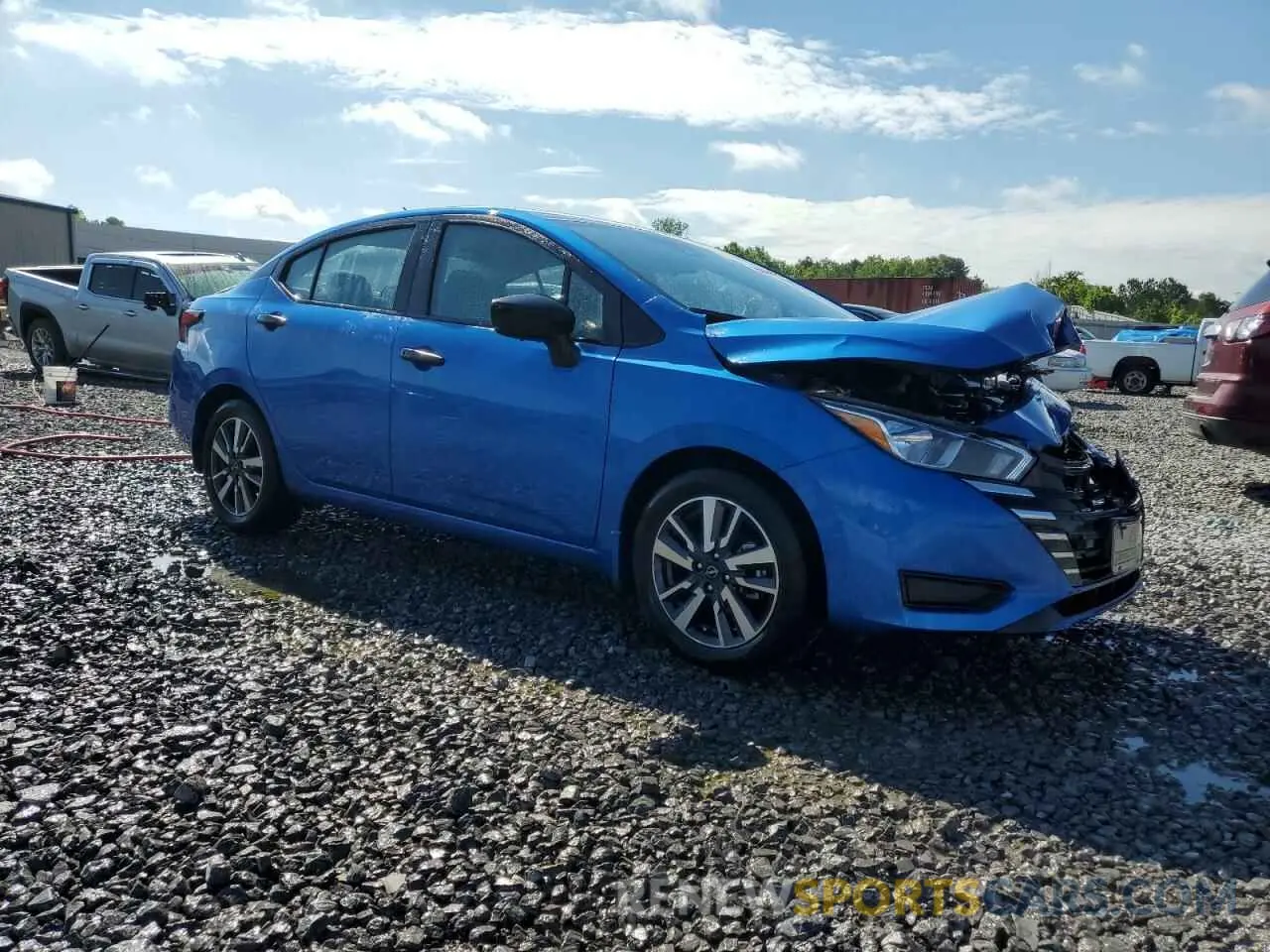 4 fotografías del automóvil dañado 3N1CN8DV8RL849203 NISSAN VERSA 2024
