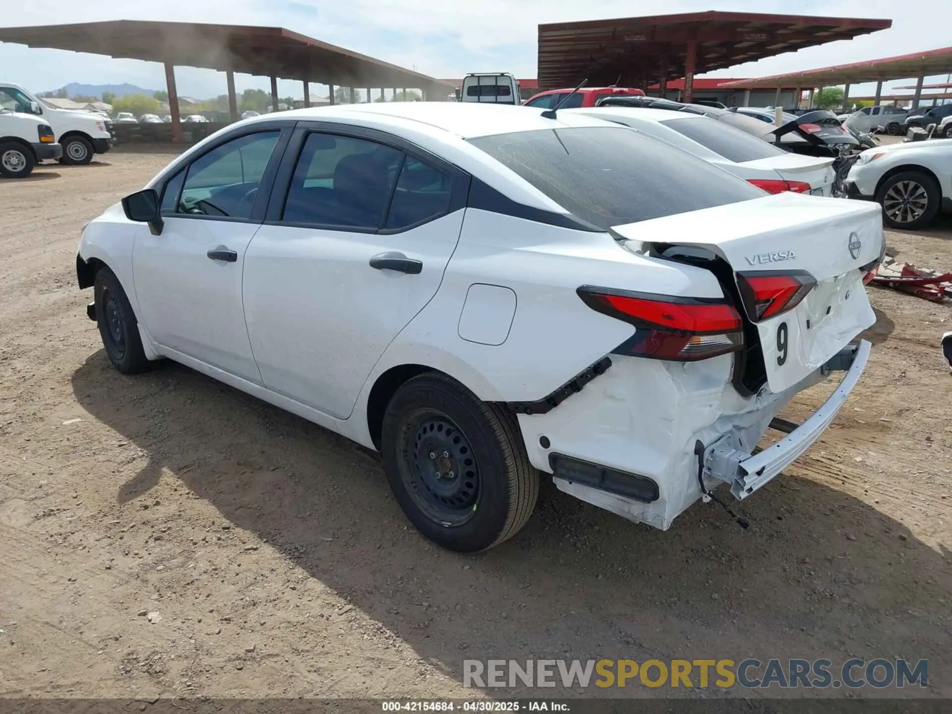 3 fotografías del automóvil dañado 3N1CN8DV8RL885439 NISSAN VERSA 2024