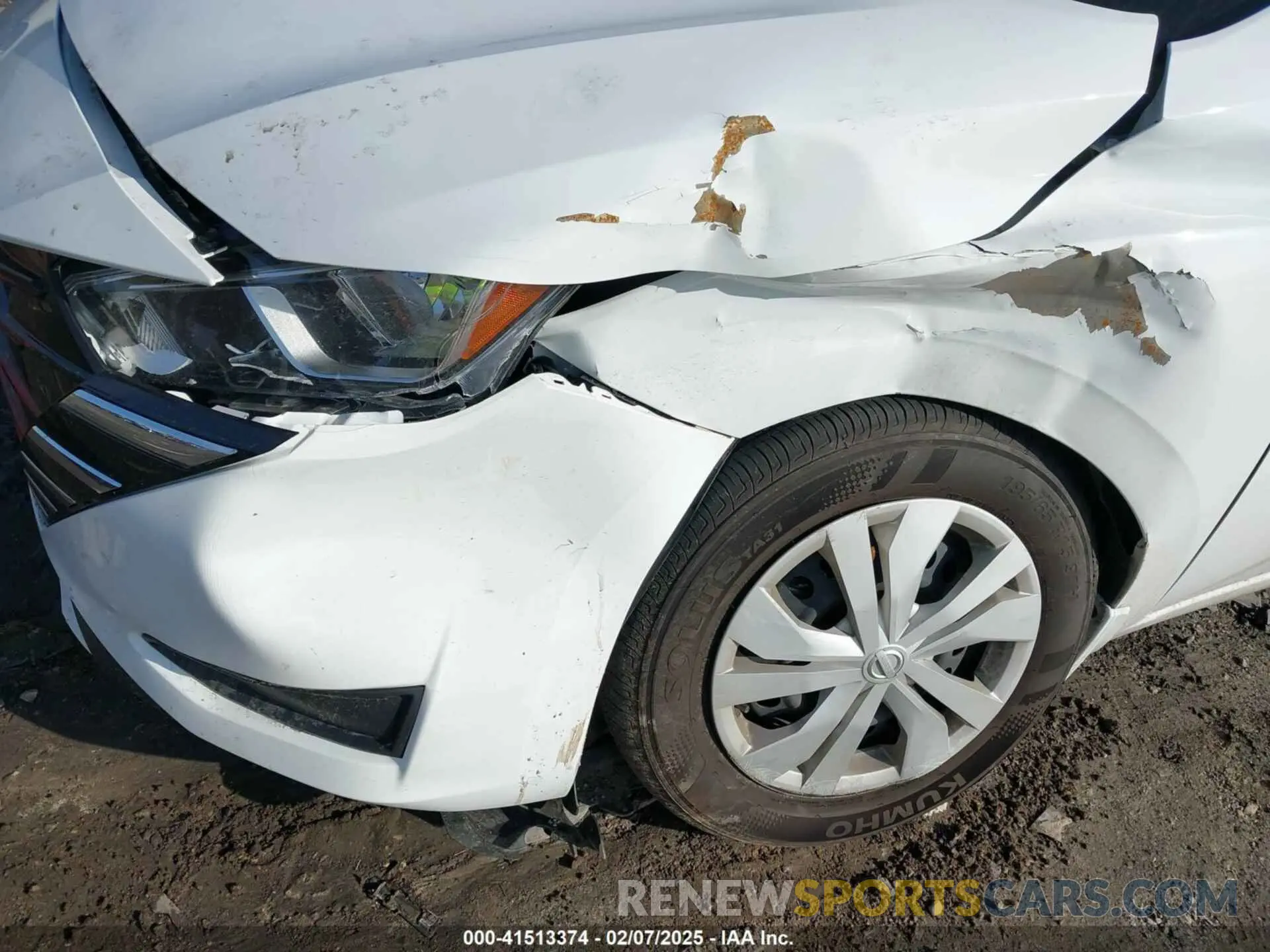 6 fotografías del automóvil dañado 3N1CN8DV8RL906189 NISSAN VERSA 2024