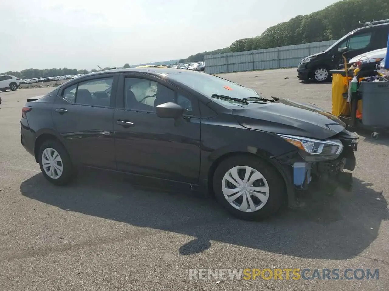 4 fotografías del automóvil dañado 3N1CN8DV8RL927835 NISSAN VERSA 2024