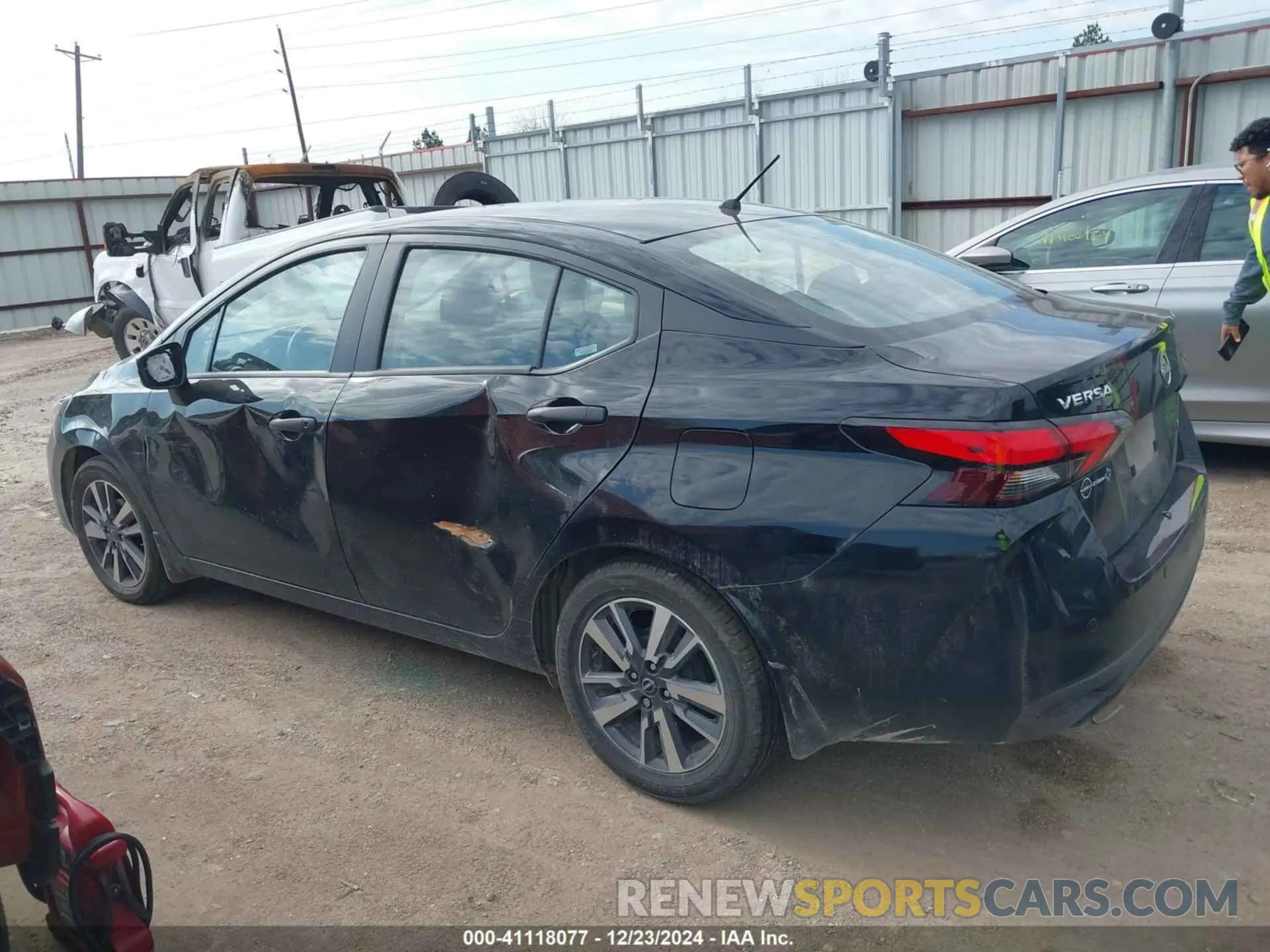 14 fotografías del automóvil dañado 3N1CN8DV9RL819613 NISSAN VERSA 2024