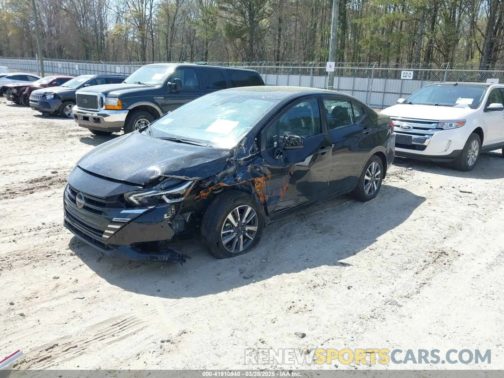 2 fotografías del automóvil dañado 3N1CN8DV9RL849940 NISSAN VERSA 2024