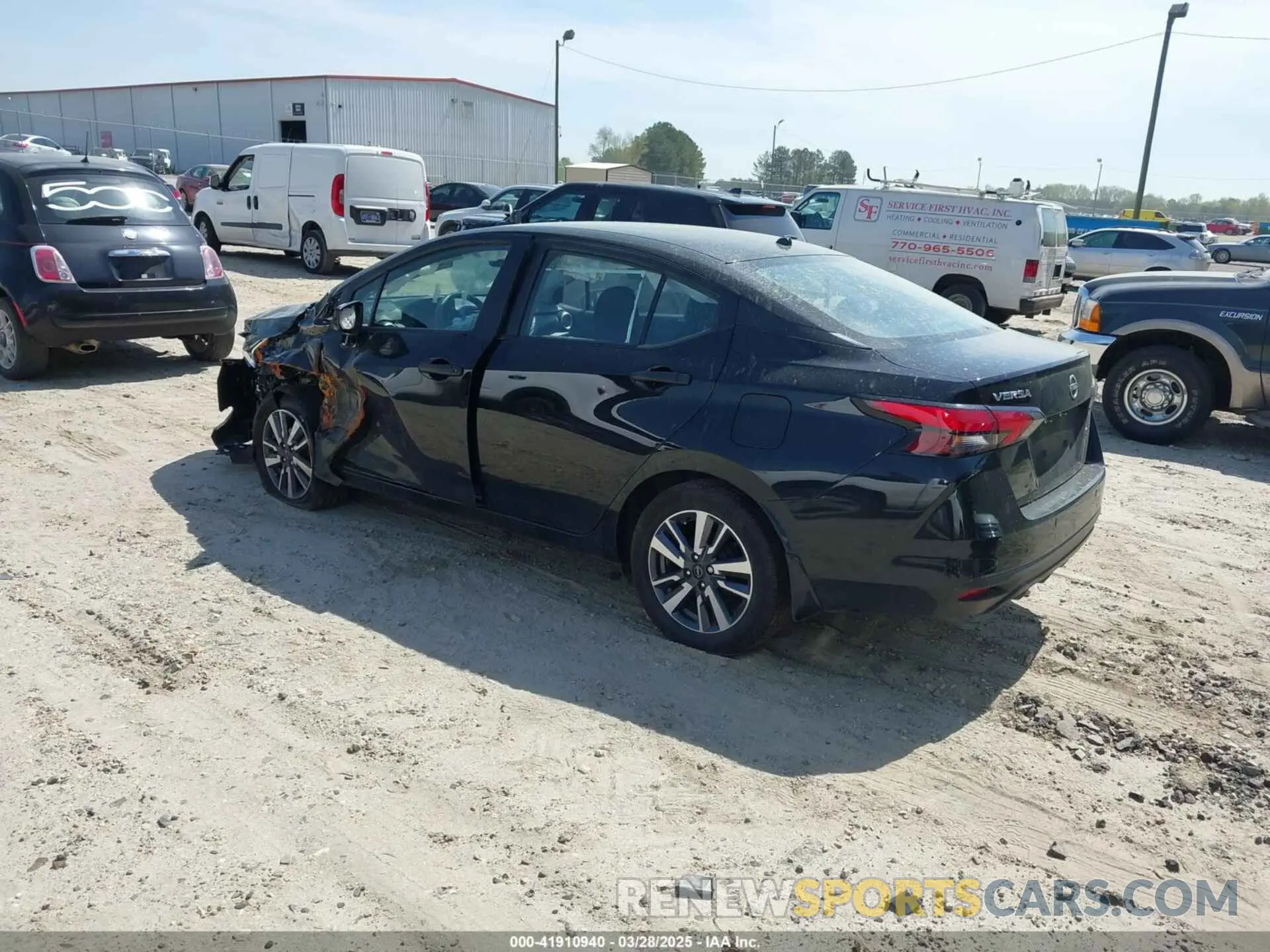 3 fotografías del automóvil dañado 3N1CN8DV9RL849940 NISSAN VERSA 2024