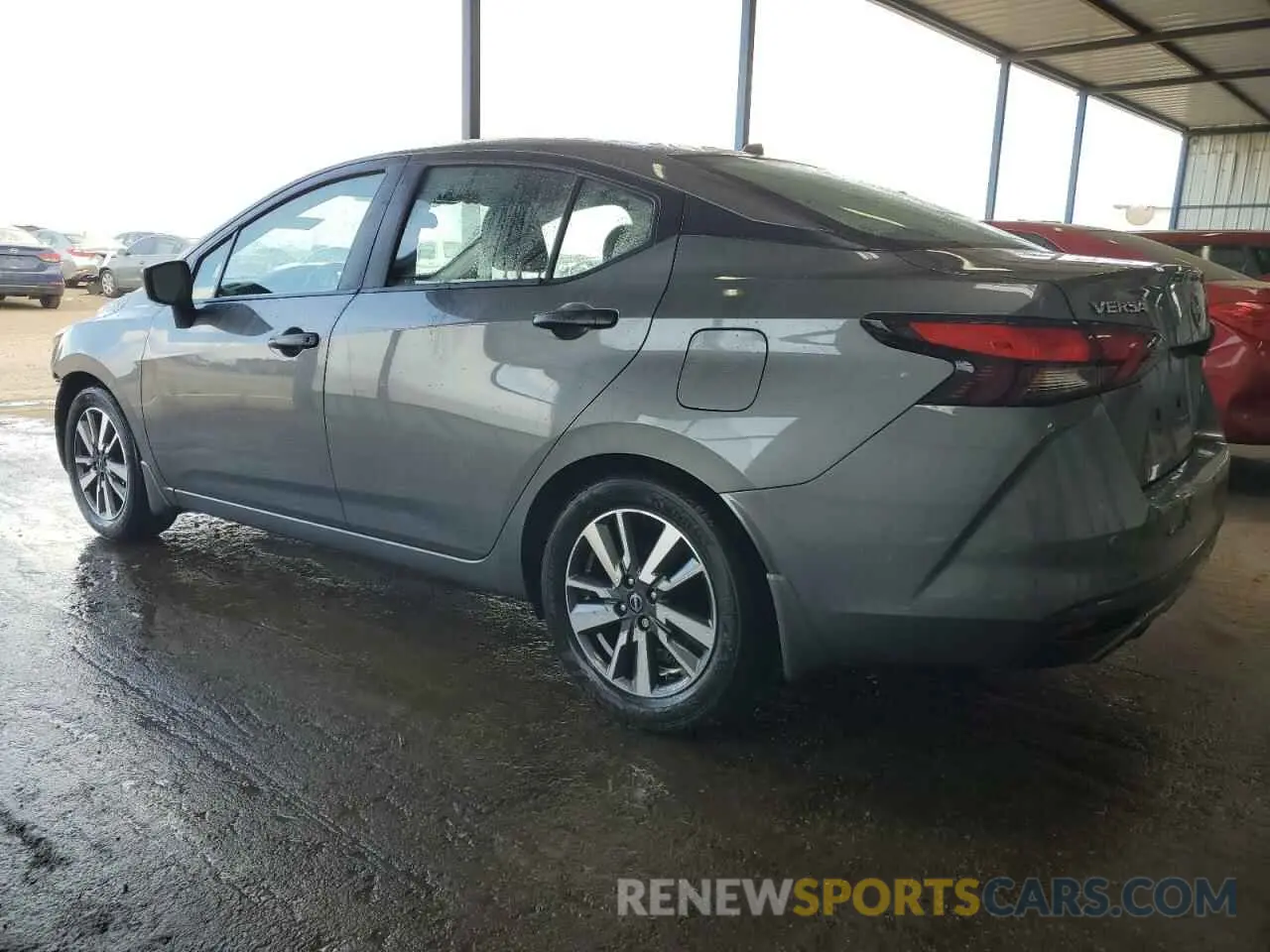 2 fotografías del automóvil dañado 3N1CN8DV9RL872456 NISSAN VERSA 2024