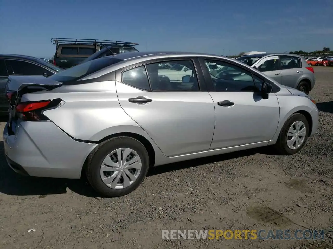 3 fotografías del automóvil dañado 3N1CN8DV9RL900398 NISSAN VERSA 2024