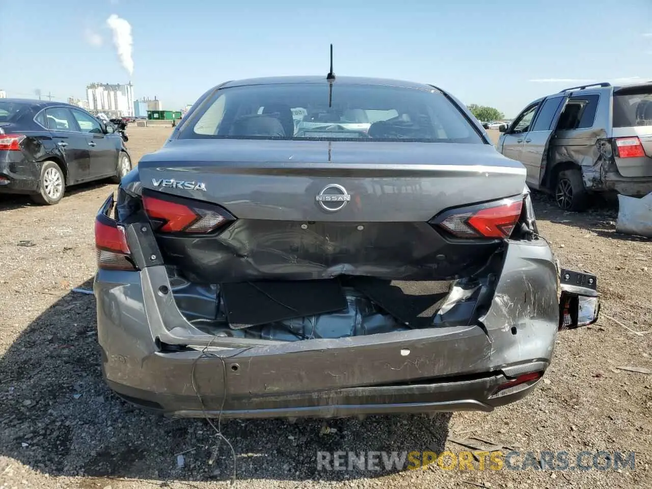 6 fotografías del automóvil dañado 3N1CN8DV9RL910137 NISSAN VERSA 2024