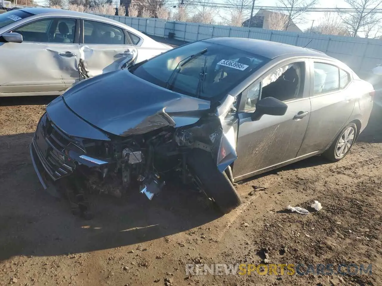 1 fotografías del automóvil dañado 3N1CN8DVXRL820317 NISSAN VERSA 2024