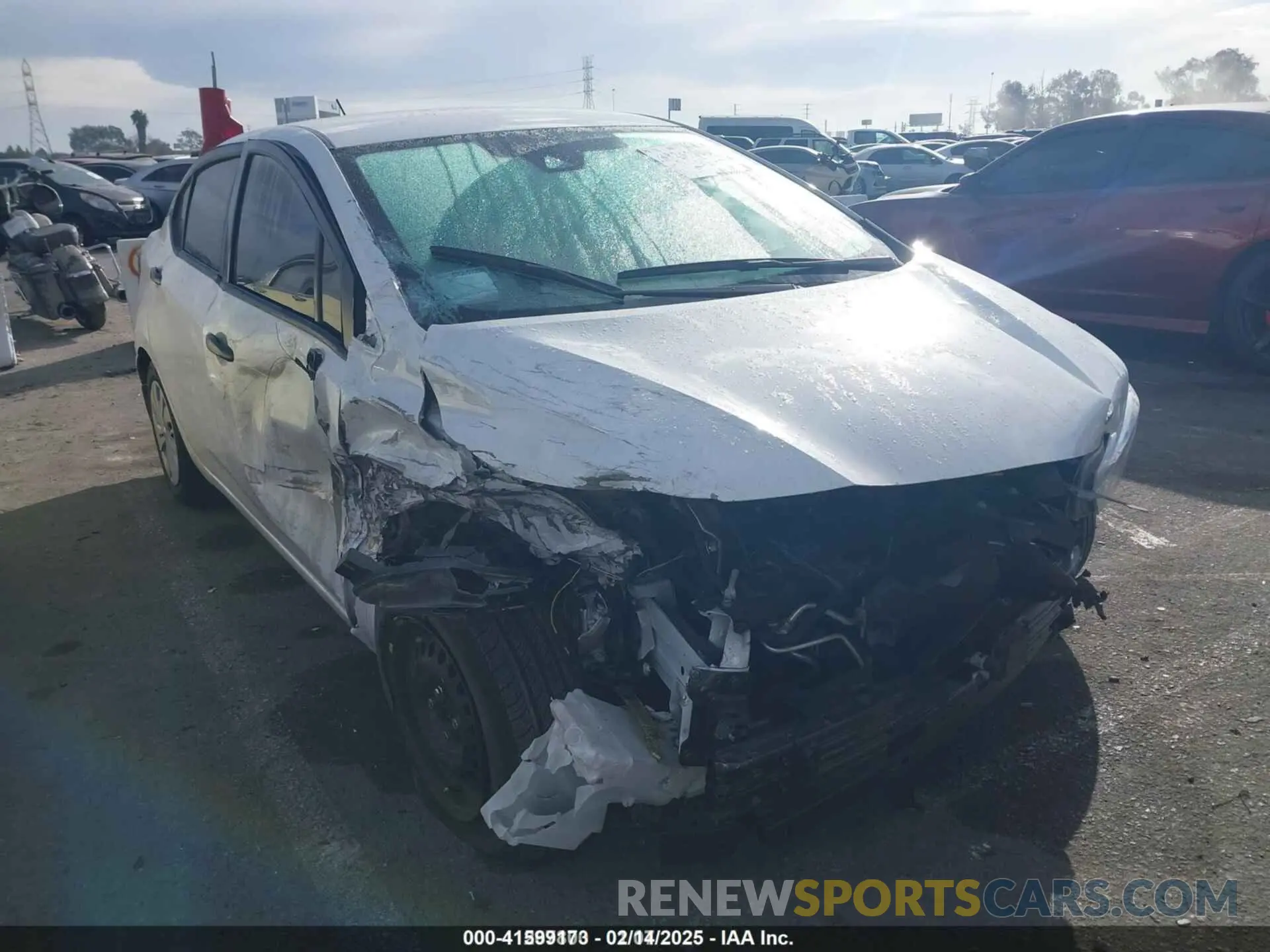 6 fotografías del automóvil dañado 3N1CN8DVXRL839658 NISSAN VERSA 2024